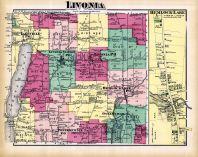 Livonia, Hemlock Lake, Livingston County 1872